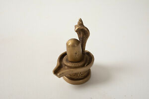 Brass Sculpture w/Hooded Cobra (B2B) Indiana Jones Temple Ring Mummy Pyramid