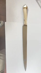 1 GEORG JENSEN CONTINENTAL HUGE 13" CARVING KNIFE STERLING POLISHED GORGEOUS - Picture 1 of 3