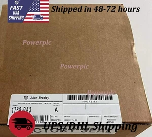 New Factory Sealed AB 1768-PA3 SER A Compactlogix Power Supply - Picture 1 of 2