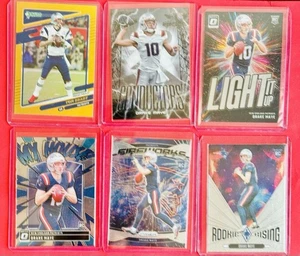2024 Panini Donruss Optic - Light It Up Drake Maye #7 (RC) FIRE LOT🔥🔥🔥🔥🔥 - Picture 1 of 2