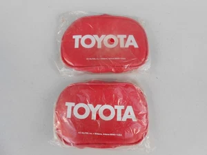 2 Vintage Toyota KC Hilities Inc. Red Lamp Light Covers New In Package - Bild 1 von 3