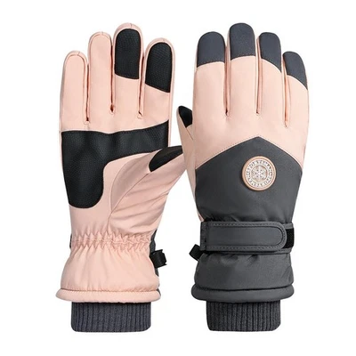 Guantes de esquí invierno para hombre y mujer ciclismo al aire libre guantes cálidos↑ Foto 1 de 4