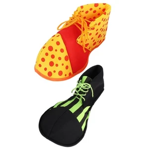 Halloween Costume Clown Shoes Fancy Dress for Role Playing Festival Holiday - Picture 1 of 14