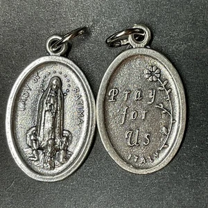 Lady of Fatima Catholic Religious Medal Medals Italy Virgen de Fatima medalla - Picture 1 of 1