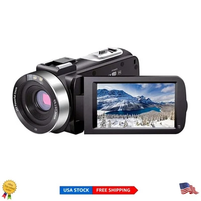 Portable 1080P IR Night Vision Digital Camcorder with 2 Batteries Included - Image 1 of 4
