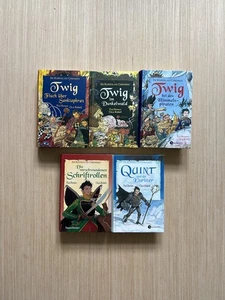 Hardcover Set Die Klippenland Chroniken Twig Paul Stewart Chris Riddell Lot - Picture 1 of 24