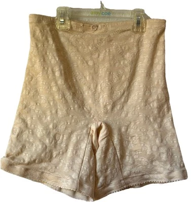 Faja más delgada Warners Hidden Powers de colección nude estampado floral liguero XL Foto 1 de 4