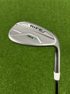 Rife RX7 Lob Wedge / 60 Degree / 0.5" Longer Regular Flex Apollo Steel Shaft - Picture 1 of 14