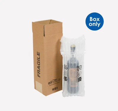 15 x Twin Walled Single Bottle boxes WB1 (airsac compatible) - Image 1 of 4