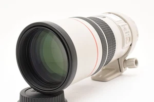 [COMO NUEVO con Capucha] Teleobjetivo Canon EF 300mm f4 L IS USM AF Blanco de JAPÓN - Imagen 1 de 13