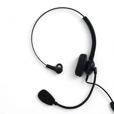 MKJ Noise-Canceling Call Center Headset with Mic & QD Plug for PC/Laptop - Image 1 of 4