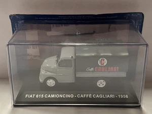 Fiat 615 camioncino CAFFE CAGLIARI 1956 Ixo altaya 1:43 Diecast furgone - Foto 1 di 1