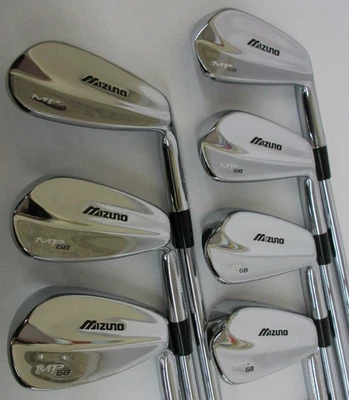 Mizuno MP-68 Iron Set 4-9,P RH Dynamic Gold S200 7pcs D Rank - Image 1 of 4