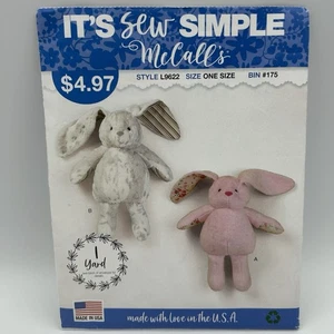 McCalls Crafts Schnittmuster L9622 Stofftier Hasen, Neu - Bild 1 von 8