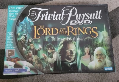 Collectable Lord of the Rings, Trivial Pursuit DVD,Trilogy Edition (2004) Sealed - Image 1 of 4