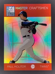 Donruss Elite 1998 "Master Craftmen" Paul Molitor SSP #'d/100!! ¡MUY RARO!! - Imagen 1 de 2