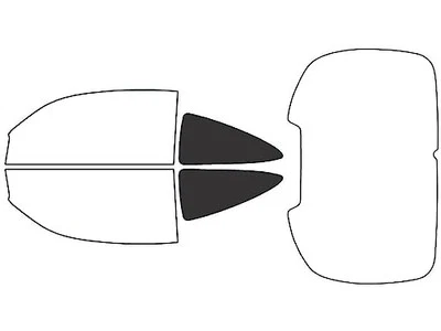Kit de tinte de ventana de vinilo para Jaguar serie Xk 1997-2004 (convertible) Foto 1 de 4