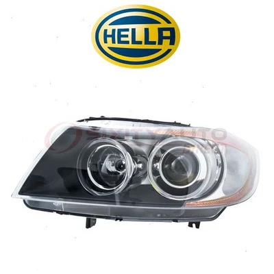 HELLA Front Left Headlight Assembly for 2007-2008 BMW 335xi 3.0L L6 - sh Foto 1 de 4