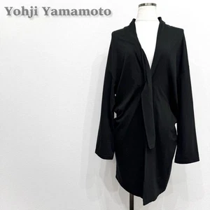 Yohji Yamamoto Cotton Lyocell Long Cardigan - Picture 1 of 10