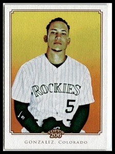 Carlos Gonzalez 2010 Topps 206 #259 Colorado Rockies - Picture 1 of 2