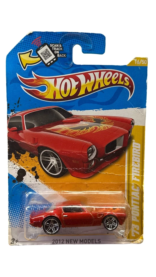 Hot Wheels - '73 Pontiac Firebird (Red) - 2012 HW 16/50 - 16/247 - Image 1 of 1