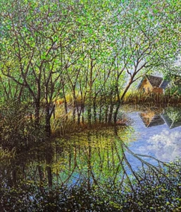 Summer Landscape Print | Beautifying Home Décor | Living Room Art | Giclée's - Picture 1 of 10