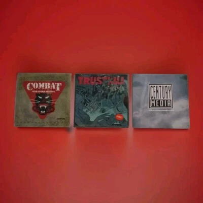 3 Promo Heavy Metal Sampler 2004-2005 CDs Combat, Century Media & Trustkill - Image 1 of 4