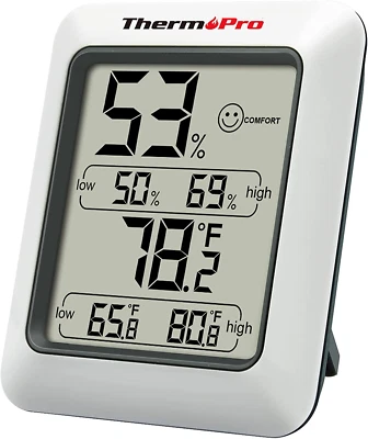 TP50 Digital Hygrometer Indoor Thermometer Room Thermometer and Humidity  - Image 1 of 4