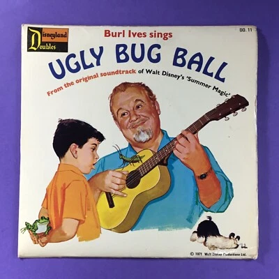Burl Ives on Disneyland Doubles 7" single Ugly Bug Ball and Chim Chim Cheree - Image 1 of 4