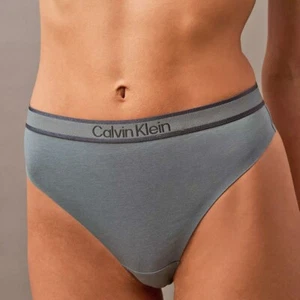 Calvin Klein Tonal Logo Cotton Modern Thong, Size Medium, NWT - Picture 1 of 5