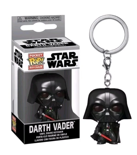 POCKET POP KEYCHAIN STAR WARS DARTH VADER PORTACHIAVI ACTION FIGURE COLLECTION  - Immagine 1 di 1