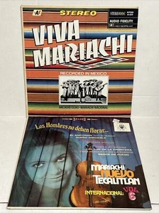 Lot Of 2 Mariachi Vinyl Records Viva Mariachi & Mariachi Nuevo Tecalitlan - Imagen 1 de 18