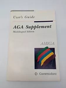 Commodore AGA Supplement Benutzerhandbuch, Multilingual - Bild 1 von 1