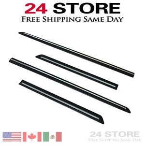Unpainted Door Body Guard Cover Side Molding Decor Trim For Toyota Corolla 09-20 - Bild 1 von 9