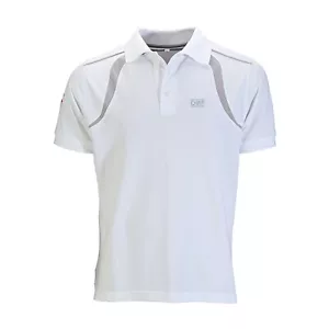 OMP Italy Racing Spirit white Polo shirt (S) - Picture 1 of 2