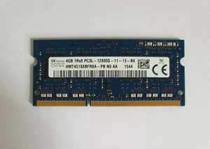 SK HYNIX 1X4GB 4GB 1Rx8 PC3L 12800S HMT451S6BFR8A-PB Laptop RAM Memory - Picture 1 of 1