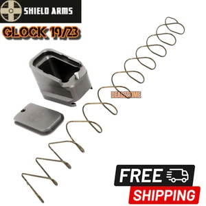 Shield Arms GL0CK 19 23 +5/4 Magazine Extension GREY SKU: G19-ME-5-GRY Mag GRAY - Picture 1 of 2