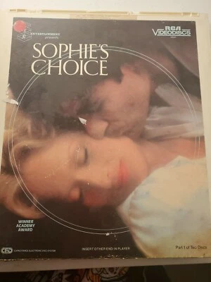 Sophie's Choice Part one disc RCA Videodiscs CED meryl streep Foto 1 de 2