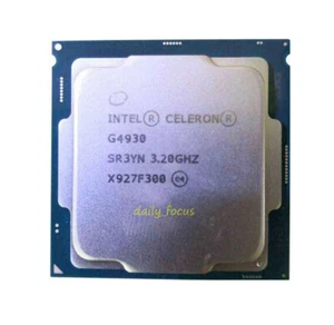 Intel Celeron G4930 Coffee Lake 2Cor 3.2 GHz LGA 1151 54W Desktop CPU Processor - Picture 1 of 3