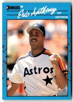 Eric Anthony 1990 Donruss Best of the NL #28 Houston Astros - Image 1 of 2