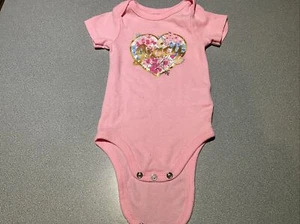 Juicy Couture baby girl bodysuit unitard infant toddler soft cotton 0/3M FREE SH - Picture 1 of 3
