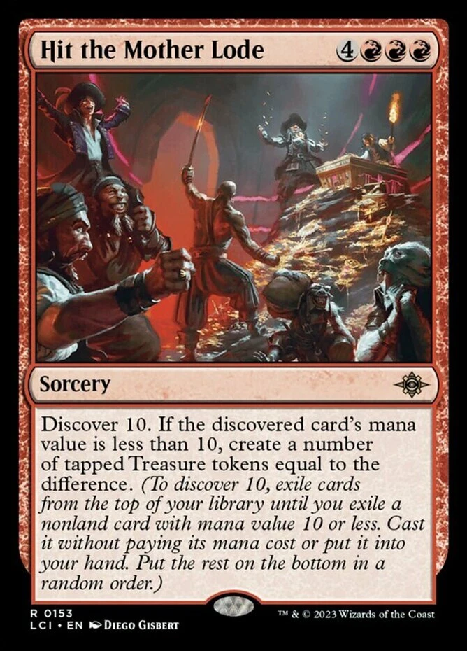 x1 Hit the Mother Lode R MTG The Lost Caverns of Ixalan M/NM, English - Image 1 of 1