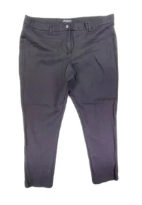 Mario Serrani Italy Women's Black Super Stretchy Tight Knit Slimming Leggings XL - Picture 1 of 6