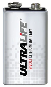 8x Ultralife 9V E-Block Lithium-Batterien U9VL-J-P 1200mAh für Rauchmelder - Bild 1 von 1
