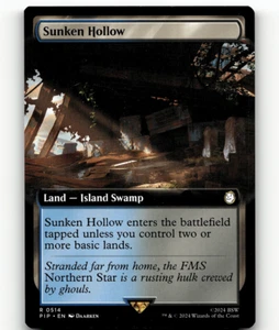 MTG Sunken Hollow (Extended Art) - Universes Beyond: Fallout - Picture 1 of 1