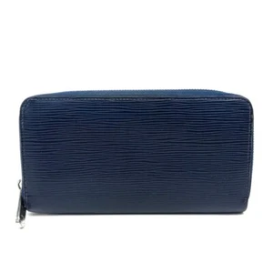 LOUIS VUITTON Epi Zippy-Wallet Zip Around Long Wallet Blue M60307 - Picture 1 of 9