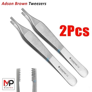 Brown Adson Tweezer Surgical Tool for Medical Dental Procedures Pinza Adson - Picture 1 of 9