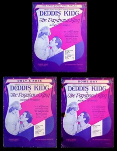 LOT 1930 Vagabond King Film Tie-in Noten Dennis King Jeanette MacDonald - Bild 1 von 9