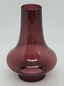 Purple glass vintage Art Deco antique small lamp light shade - Picture 1 of 7