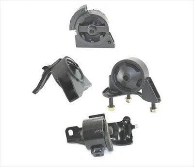 Kit de 4 soportes de motor y transmisión automática para Toyota Corolla 1993-1997 Foto 1 de 4